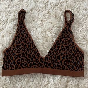 Cheetah bralette